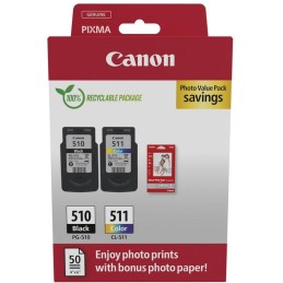 Canon inkoustová náplň PG-510/CL-511+ 4x6 Phot Paper(GP-501 50sheets)