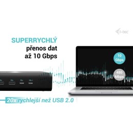 I-tec dokovací stanice Universal 6x 4K Display Docking Station, Power Delivery 140W