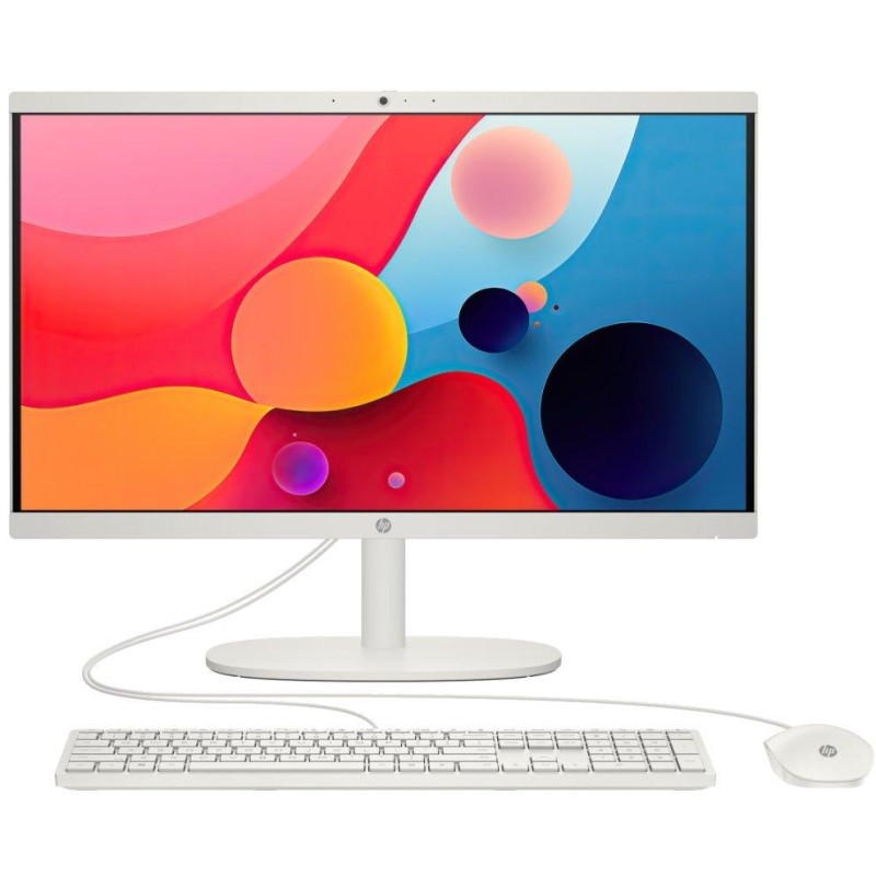 HP 22-dg0001nc/ AiO / N100/ 8GB DDR5/ 512GB SSD/ Intel UHD/ 22" FHD matný/ W11H/ kbd+myš/ bílý