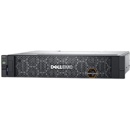 DELL Storage PowerVault ME5024/ SAS/ iSCSI/ FC/ 4x 1.92TB SSD + 4x 2.4TB 10k SAS/ 3Y PS NBD on-site