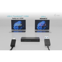 I-tec dokovací stanice Universal 5x 4K Display Docking Station, Power Delivery 100W