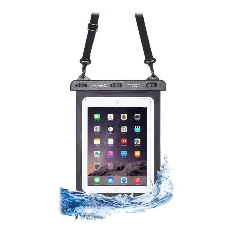 Swissten vodotěsné pouzdro pro tablet 11" černé