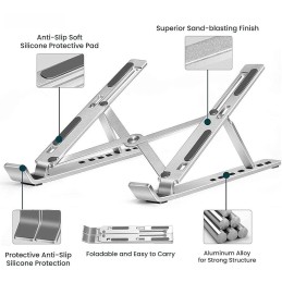 Swissten hliníkový stojánek na notebook