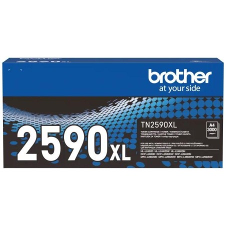 BROTHER toner TN-2590XL pro L24xx/26xx/28xx/29xx černý 3000 str.