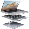 AXAGON aluminum LQ stand for laptops 10" - 16" / STND-LQ / Adjustable height/angle