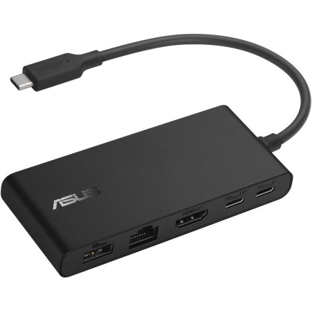 ASUS DC201 Dual 4K USB-C Dock, male: USB-C, female: HDMI,USB-A/C,RJ-45,PowerDelivery:100W