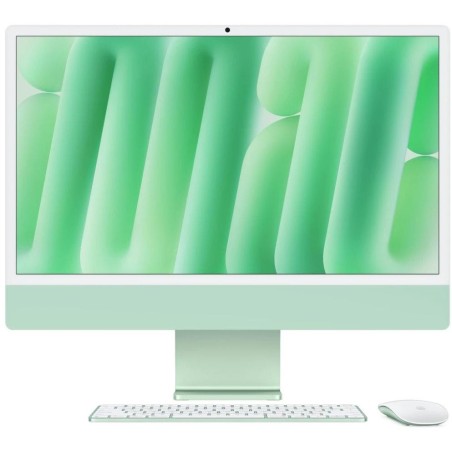 Apple iMac 24" (2024) / M4 / 4,5K Retina displej / 10C CPU / 10C GPU / 16GB RAM / 512 GB SSD / Zelený