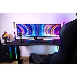 AROZZI herní stůl ARENA MEDIUM Pure Black/ černý/ šíře 140 cm