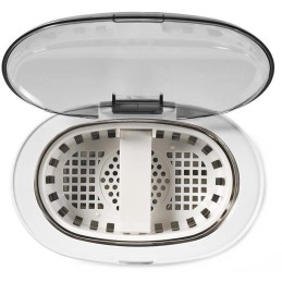 NEDIS ultrazvuková čistička šperků/ 1,8 L/ síťové napájení/ 220-240 V AC 50/60 Hz/ bílá (plast)