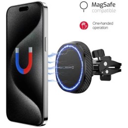 Swissten magnetický držák do ventilace auta magstick compact(kompatibilní s magsafe)