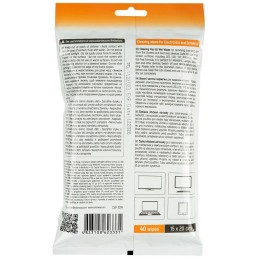 COLORWAY čistící utěrky/ na elektroniku a obrazovky/ 40ks