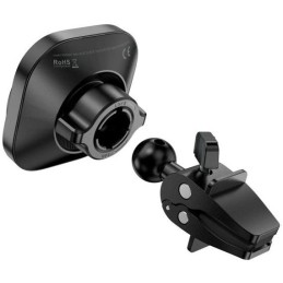 Swissten magnetický držák do ventilace autamagstick compact s bezdrátovým nabíjením 15w/7,5w (kompatibilní s magsafe)