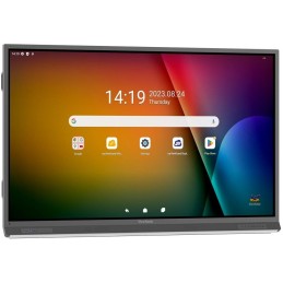 ViewSonic Flat Touch Display IFP7552-2F EDLA/75"/UHD/450nits, 4000:1,8G RAM/64GB/HDMI/VGA/USB-C /RJ45 x2, RS232 x1,Black