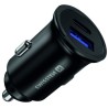 Swissten cl adaptér power delivery usb-c + quick charge 3.0 36w metal černý