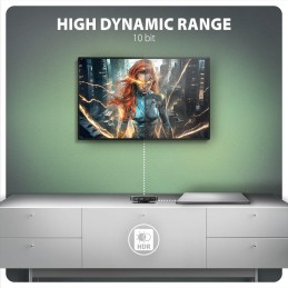 AXAGON multi USB-C hub 9in1 UFO / HMC-UFO / PD 100W / 1xNVME slot / 1xUSB-C / 2xUSB-A / HDMI / RJ-45 / SD/MicroSD / 65cm