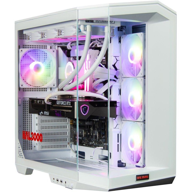 HAL3000 Master Gamer Ultimate-K White / Intel Core Ultra 7 265KF/ 32GB DDR5/ RTX 5080/ 2TB PCIe4 SSD/ WiFi/ W11
