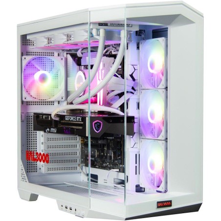 HAL3000 Master Gamer Ultimate-K White / Intel Core Ultra 7 265KF/ 32GB DDR5/ RTX 5080/ 2TB PCIe4 SSD/ WiFi/ W11