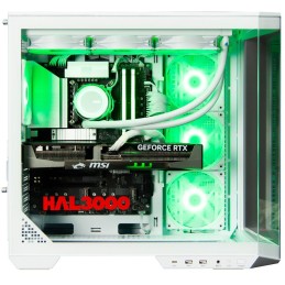 HAL3000 Master Gamer Ultimate-K White / Intel Core Ultra 7 265KF/ 32GB DDR5/ RTX 5080/ 2TB PCIe4 SSD/ WiFi/ W11