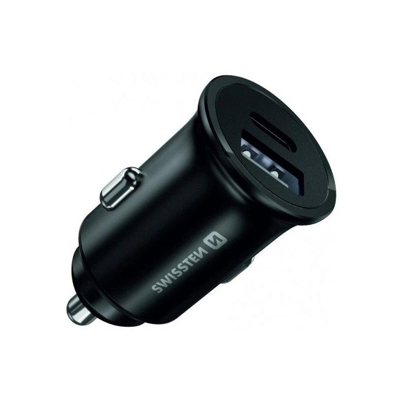 Swissten cl adaptér power delivery 30w iphone 12 černý