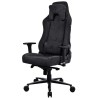 AROZZI gaming chair VERNAZZA Soft Fabric Pure Black/ Elastron surface/ black