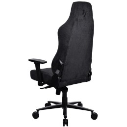 AROZZI herní židle VERNAZZA Soft Fabric Pure Black/ povrch Elastron/ černá