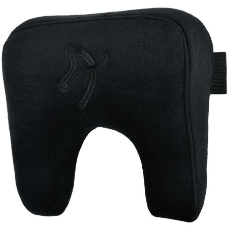 AROZZI Neck Pillow Velvet Black/ ergonomický polštář pod hlavu a krk/ sametově černý