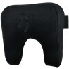 AROZZI Neck Pillow Velvet Black/ ergonomický polštář pod hlavu a krk/ sametově černý