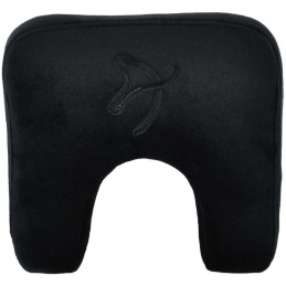 AROZZI Neck Pillow Velvet Black/ ergonomický polštář pod hlavu a krk/ sametově černý