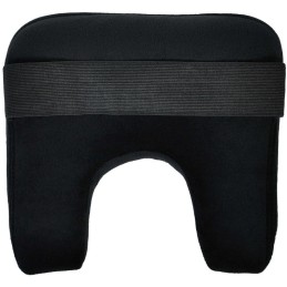 AROZZI Neck Pillow Velvet Black/ ergonomický polštář pod hlavu a krk/ sametově černý