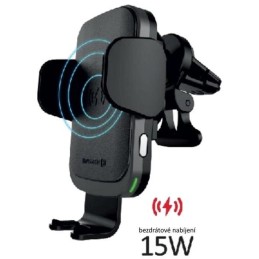 Swissten smart držák do ventilace auta s bezdrátovým nabíjením 15ws-grip w2-av5