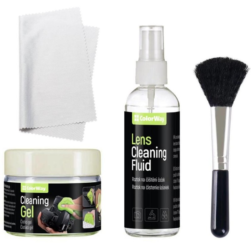 COLORWAY čistící hmota s příslušenstvím na fototechniku