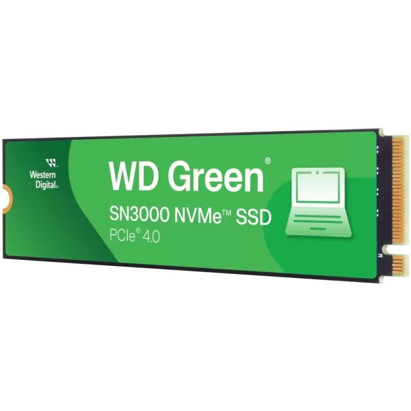 WD Green SN3000 500GB SSD / WDS500G4G0E / NVMe M.2 PCIe Gen4 / Interní / M.2 2280