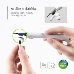 COLORWAY čistící sada 3v1 pro sluchátka