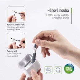 COLORWAY čistící sada 10v1 pro sluchátka, klávesnice, obrazovky, foto a elektroniku