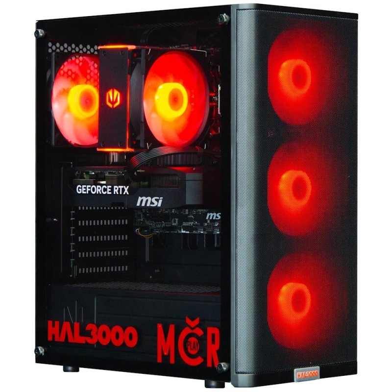 HAL3000 MČR Finale Pro / AMD Ryzen 7 5700X/ 32GB/ RTX 5070/ 1TB PCIe SSD/ WiFi/ W11
