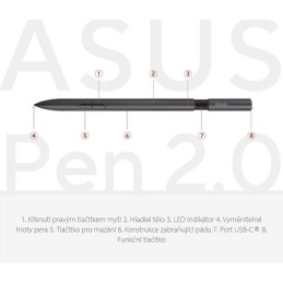 ASUS Active stylus Pen 2.0 - SA203H