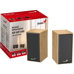 GENIUS repro SP-HF180 Nordic Pine/ 2.0/ 6W/ dřevěné/ barva světlé dřevo