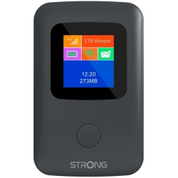 STRONG 4G MIFI 150CD/ Wi-Fi standard 802.11 b/g/n/ 150 Mbit/s/ 2,4GHz/ 1x SIM slot/ 1x microUSB/ 1x micro SD/ USB-C