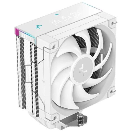 DEEPCOOL chladič AK400 Digital Pro / 120mm fan / 4x heatpipes / PWM / pro Intel i AMD / bílý / dig.disp. více hodnot