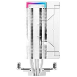 DEEPCOOL chladič AK400 Digital Pro / 120mm fan / 4x heatpipes / PWM / pro Intel i AMD / bílý / dig.disp. více hodnot