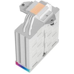 DEEPCOOL chladič AK400 Digital Pro / 120mm fan / 4x heatpipes / PWM / pro Intel i AMD / bílý / dig.disp. více hodnot