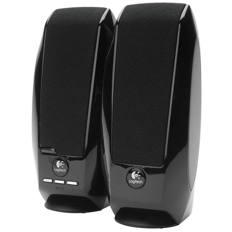 Logitech repro S150/ 2.0/ 1,2W/ USB/ černé