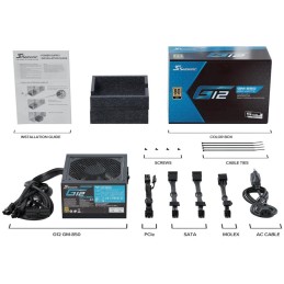 SEASONIC zdroj G12-GM-850 (V1.5) Gold / 850W / ATX / 120mm fan / semi-modulární / 80PLUS Gold