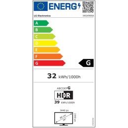 LG monitor zakřivený 34GX90SA-W 34 " OLED/3440x1440/21:9/275cd/m2/240 HZ/0,03ms/ DP/HDMI/USB-C/LAN/7Wx2/výškově stav.
