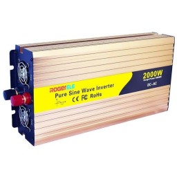 ROGERELE Sinusový měnič napětí REP2000-24, 2000W, 24V, USB port