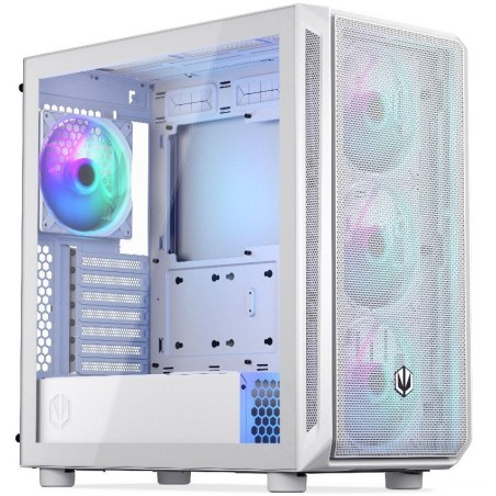 Endorfy skříň Arx 700 ARGB / ATX / 4x 140 ARGB fan (až 8 fans) / 2x USB / USB-C / mesh p. / tvrzené sklo / bílá