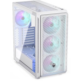 Endorfy skříň Arx 700 ARGB / ATX / 4x 140 ARGB fan (až 8 fans) / 2x USB / USB-C / mesh p. / tvrzené sklo / bílá