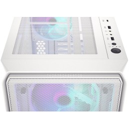 Endorfy skříň Arx 700 ARGB / ATX / 4x 140 ARGB fan (až 8 fans) / 2x USB / USB-C / mesh p. / tvrzené sklo / bílá