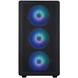 Zalman skříň M5 Black / miniT / 4x120mm ARGB fan / USB 2.0 / USB 3.0 / USB-C / mesh panel / černá