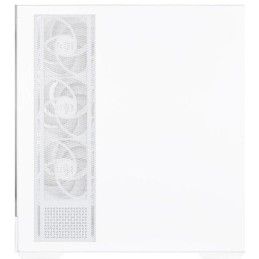 Zalman skříň P40 Namu / midT/ 3x120mm ARGB fan / 2xUSB 3.0 / USB-C / panoramatická / dřevěné doplňky / bílá